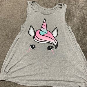 Unicorn tank top